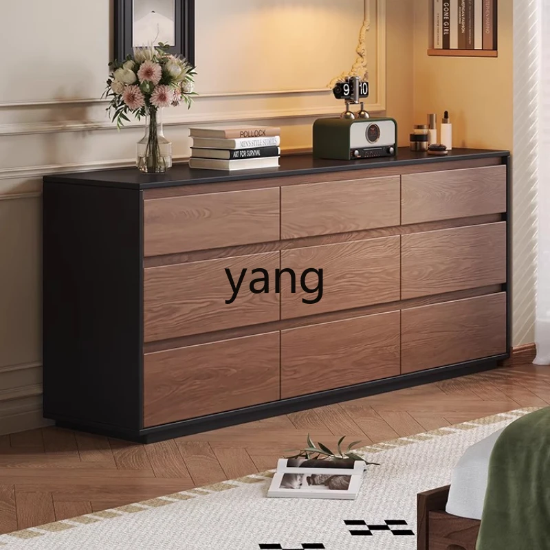 

YHM living room modern simple with drawers bedroom against the wall storage large capacity