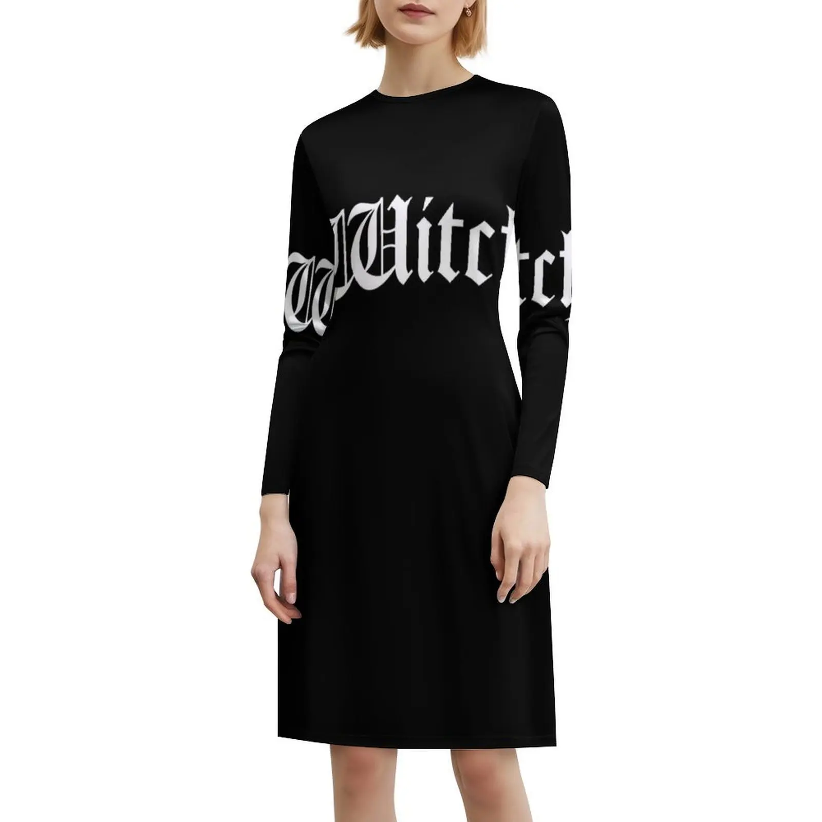 魔女ボヘミアンノースリーブドレスマルチプリントビーチバケーションパーティードレスタロットメジャーアルカナデスハロウィン女性服