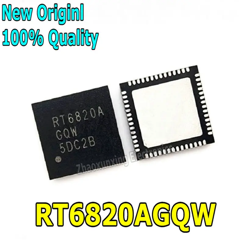 5 ~ 10 PCS Novo Chipset RT6820AGQW RT6820A RT6820GQW RT6820 QFN-56