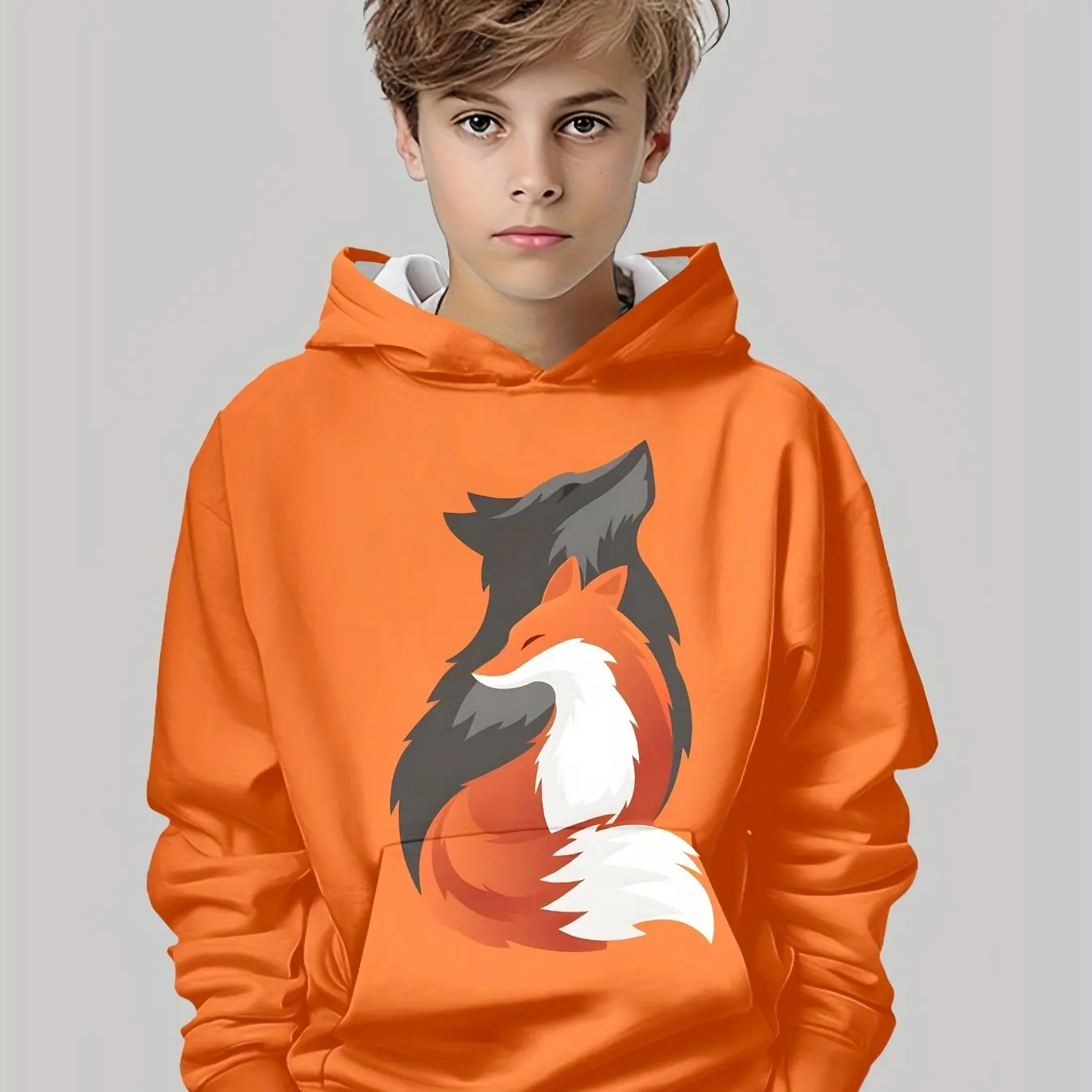Kids Clothes Boys Hoodies Long Sleeve 3D Animals Print Children Spring Fall Clothes Casual Creative Boys Clothing Outdoor Tops