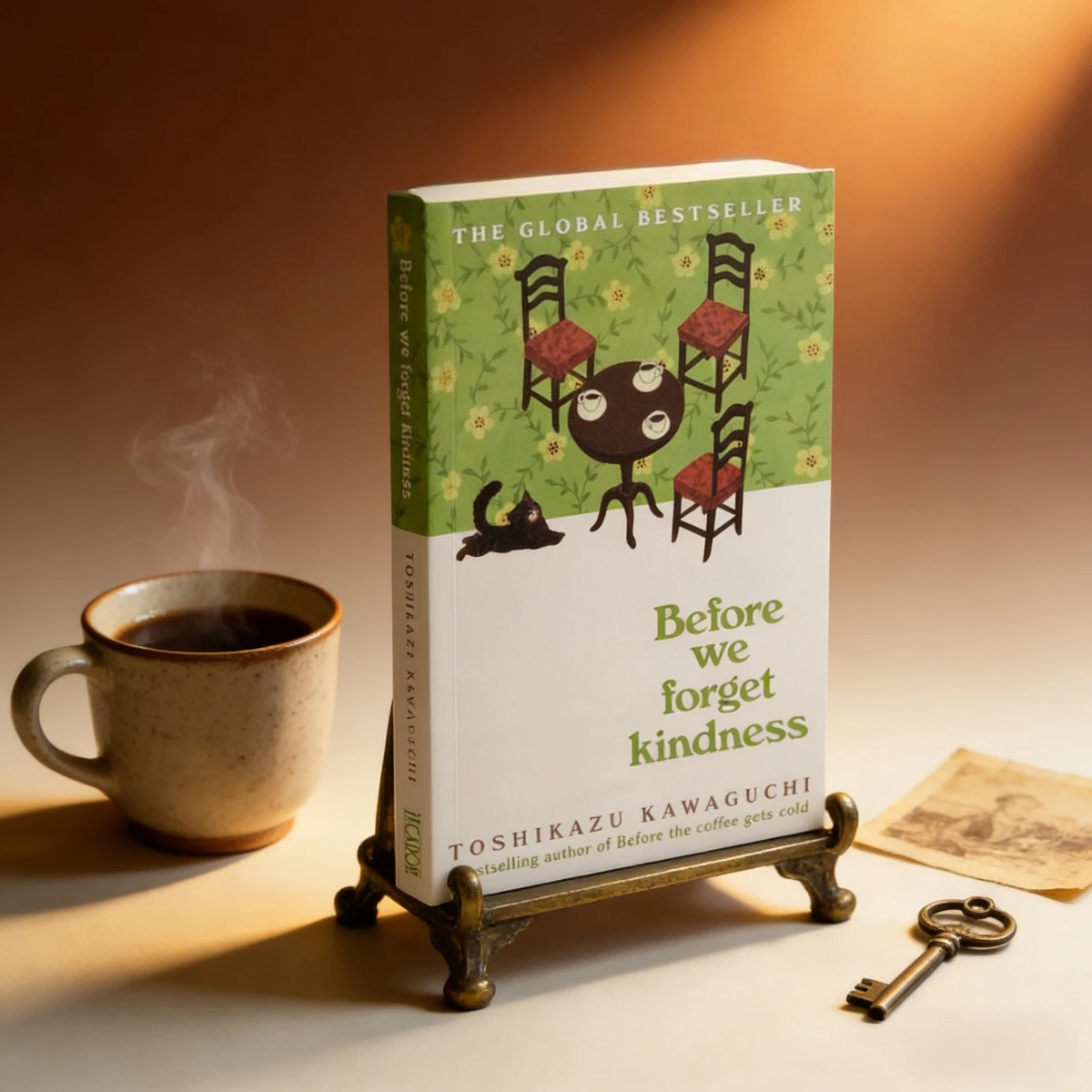 

До того, как забудем о доброте, пока кофе не охладится: трогательная художественная литература, воспоминания о доброте, исцеляющая литература, чтение.