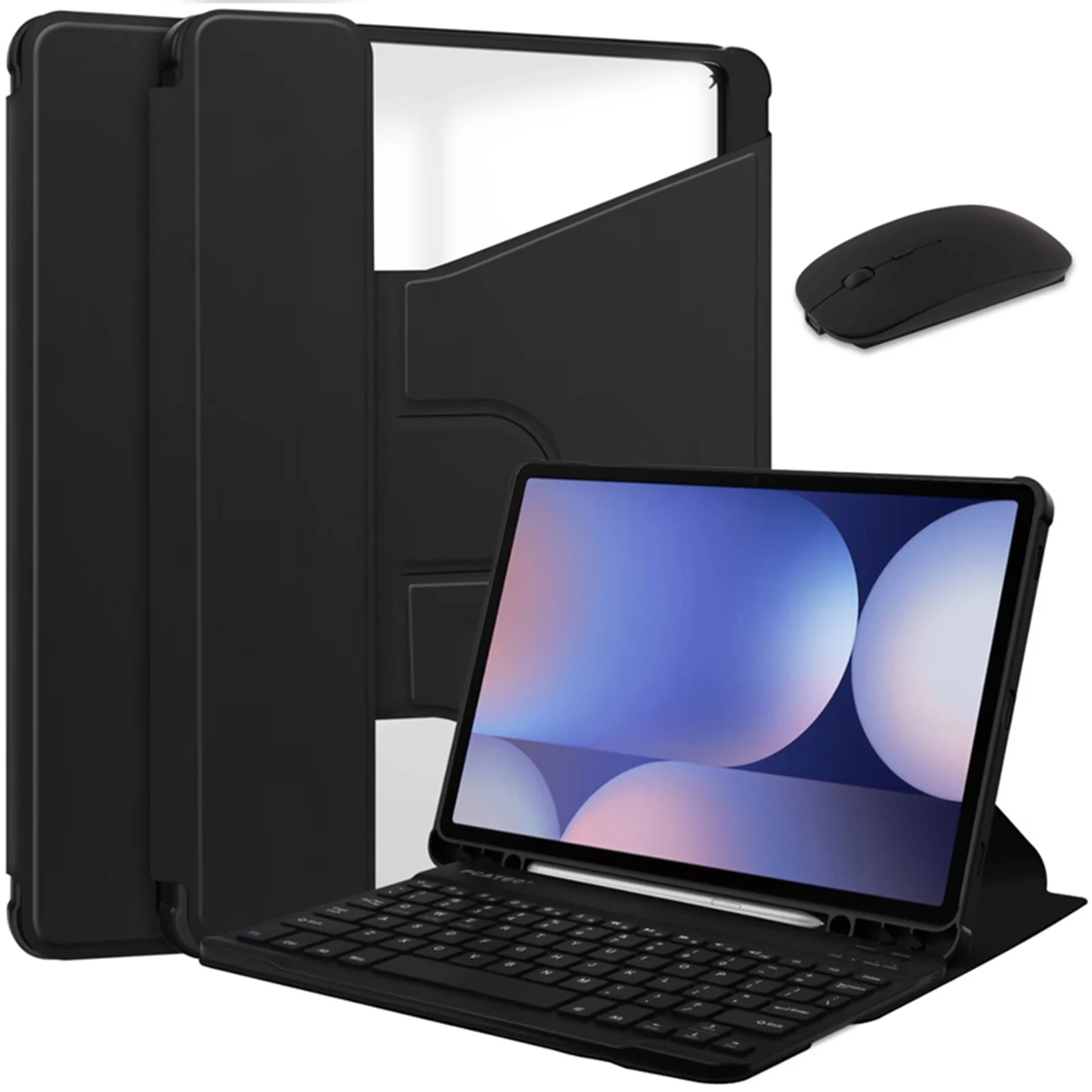 

Защитный чехол, вращающийся на 360 градусов для iPad Air 4/5, 10,9 дюймов, чехол для планшета 4/5 со съемной беспроводной клавиатурой и мышью