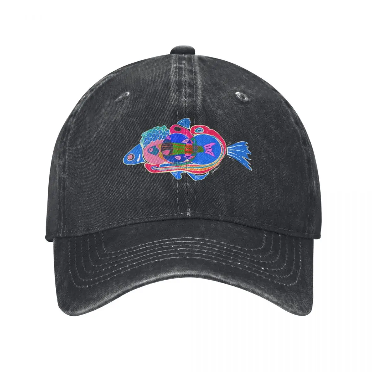 Life of a Zebrafish Baseball Cap Fishing cap fashionable Cosplay Hat Beach Golf Women Men's