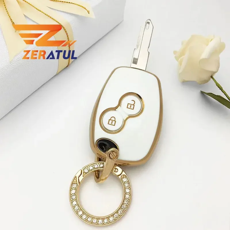 2 Buttons Car Key Case Shell For Renault DACIA Sandero Captur Fluence Clio Kangoo Scenic Megane Modus Espace Laguna Duster Logan