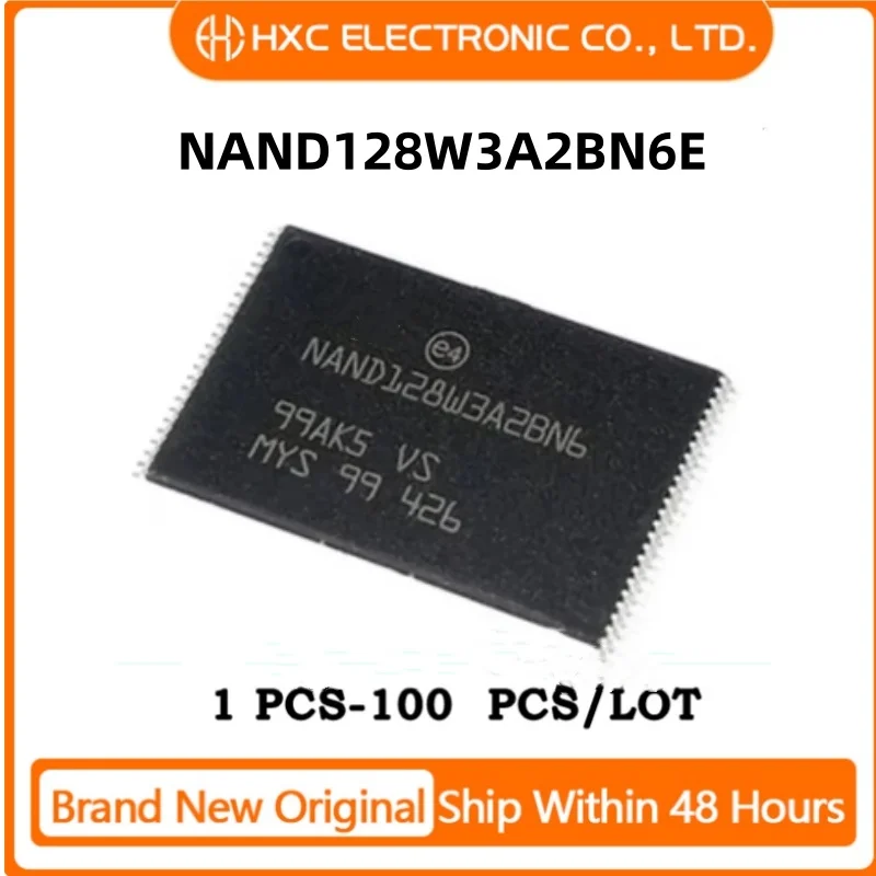 1PCS/5PCS/10PCS/50PCS NAND128W3A2BN6E NAND128W3A2 TSOP48 Brand New Original IC Chip