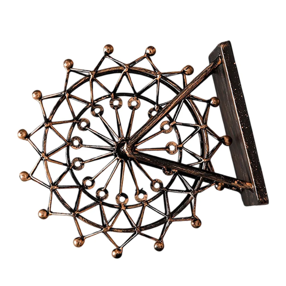 Beautifully Crafted Ornament Ornament Shelf Centerpiece Metal Table Ornament Tabletop Focal Piece Gift-friendly