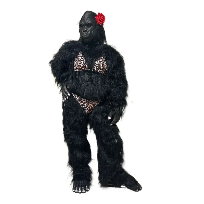 Tiktok Live Streaming cosplay Funtoys Giant Gorilla Adult Cartoon Animal Mascot Costume For Party Game Feast Carnival Activity