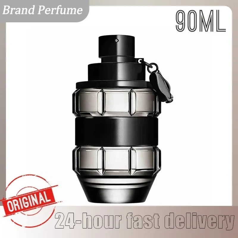 Perfume Masculino de Marca, 90 ml, Fragancia Amaderada Especiada en Aerosol, Variantes para un Aroma Masculino Duradero, Tentación Única, Colonia para Hombre