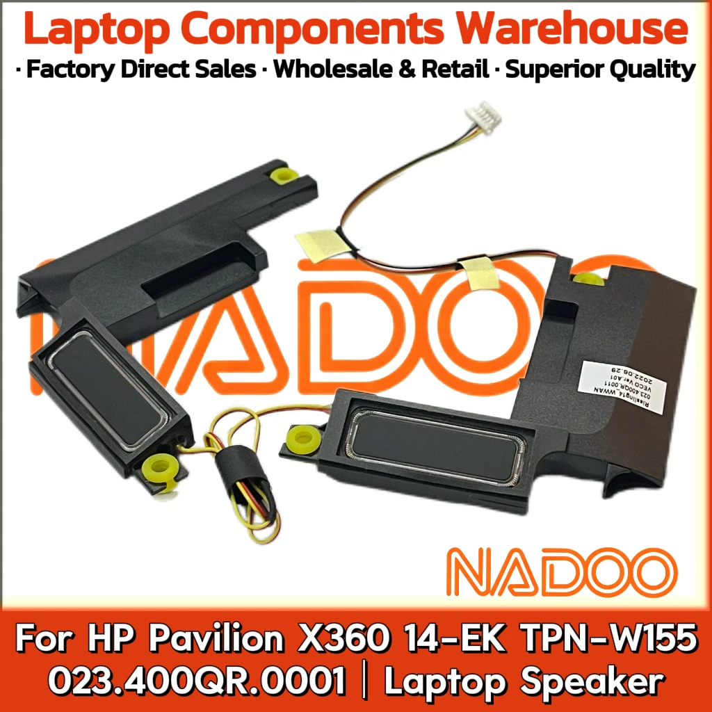 New Original Laptop Notebook Audio Speaker For HP Pavilion X360 14-EK TPN-W155 023.400QR.0001 built-in speaker horn audio