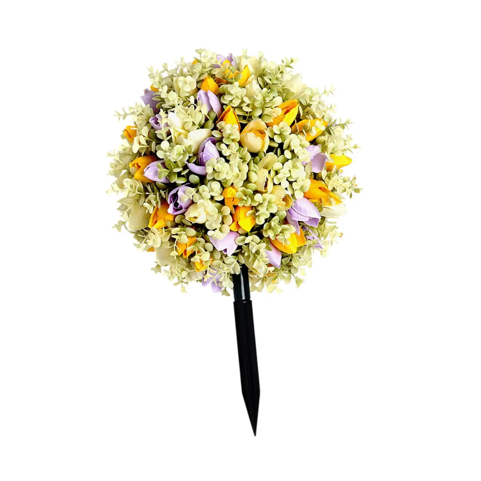 Artificial Flower Garden Stake Outdoor Decoration Figure for Patio Lawn Wedding and Home Design