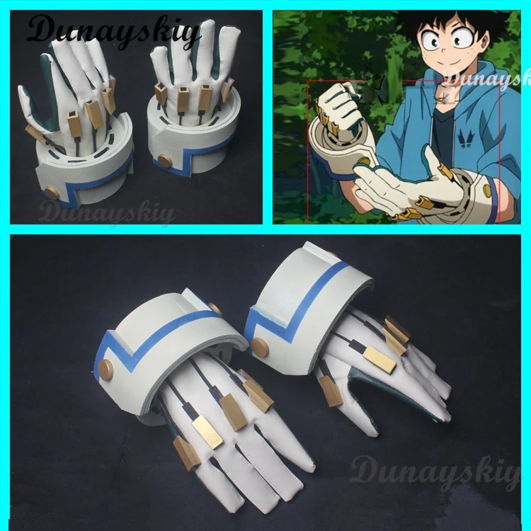 Anime My Hero Gloves Halloween Carnival Cosplay Academia Midoriya Izuku Deku Bakugou Katsuki Cosplay Costume Props Accessories