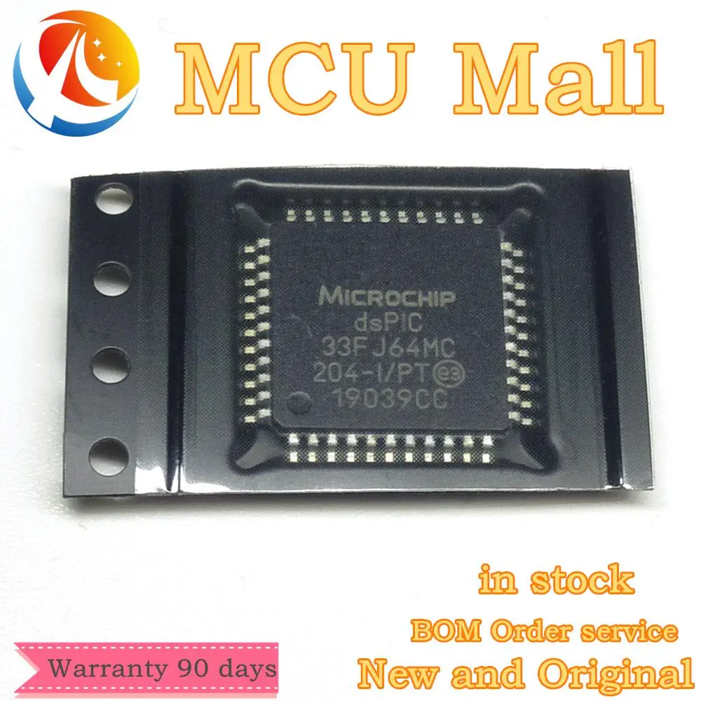 in stock 1PCS  DSPIC33FJ64MC204-I/PT DSPIC33FJ64MC204 33FJ64MC204-I/PT 33FJ64MC204 QFP44 IC