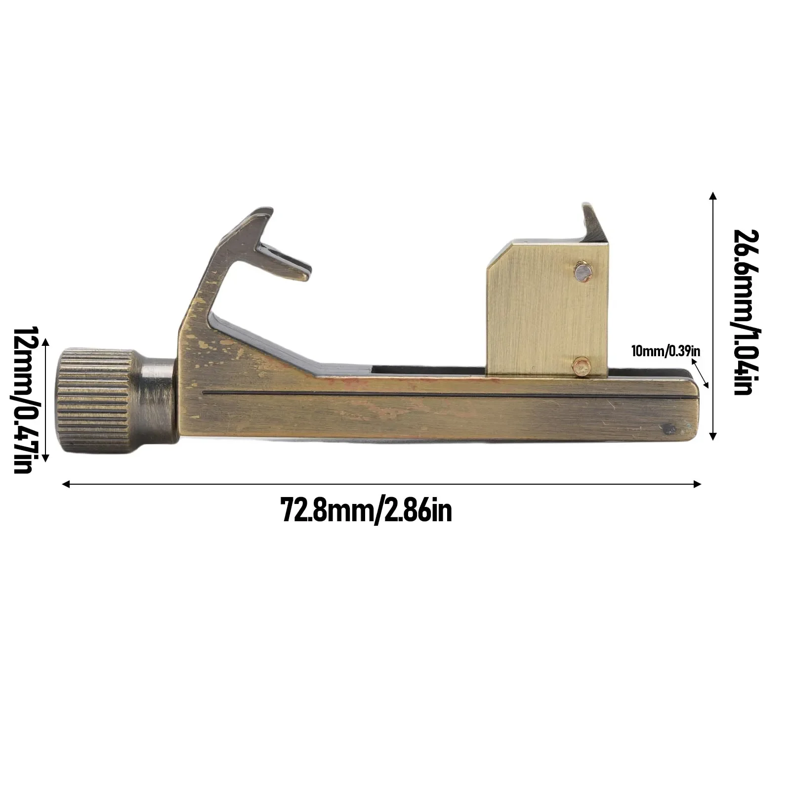 أداة ضبط نغمة الجيتار أداة ضبط جسر اهتزاز الجيتار سهلة الاستخدام وخفيفة الوزن ومتانة عالية لجلسلات التشويش الداخلية