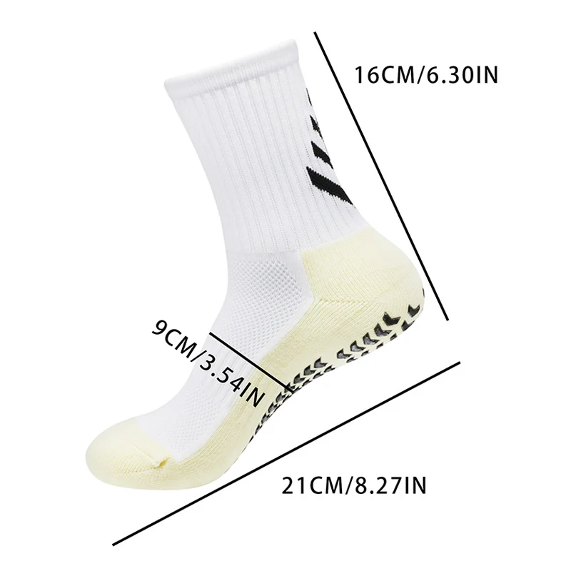 Professional Anti-Slip Football Socks Men Thickened Breathable Training Sports Socks Men Outdoor Running Cycling Soccer Socks