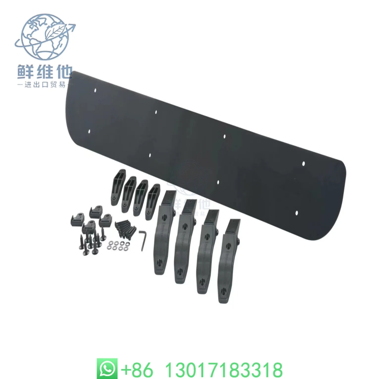 

85-125cm Car Roof Wing Universal Roof Spoiler Wind Deflector Aerodynamic Noise Quiet Panel
