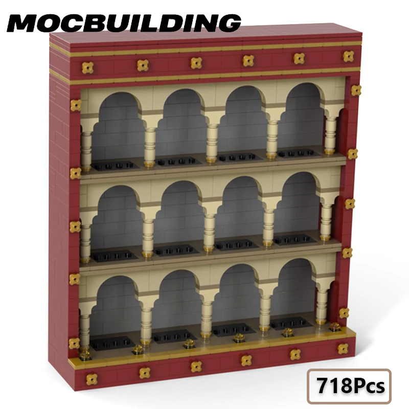 MOC Puppet Show Muppets Blocks Stand Base Building Bricks Kit For 71035 Compatible Figures Standing Display Bracket Toys