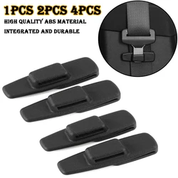1/2/4PCS Universal Strong Car Safety Belt Protection Clip Plastic Seat Belt Clamp Buckle Adjustment Lock Fastener