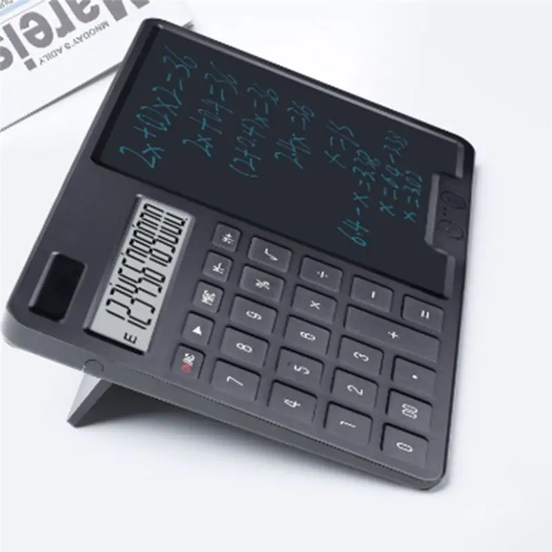 Leading-12-Bit Finance And Accounting Solar Calculator For Business And Student Use With Writing Board Feature