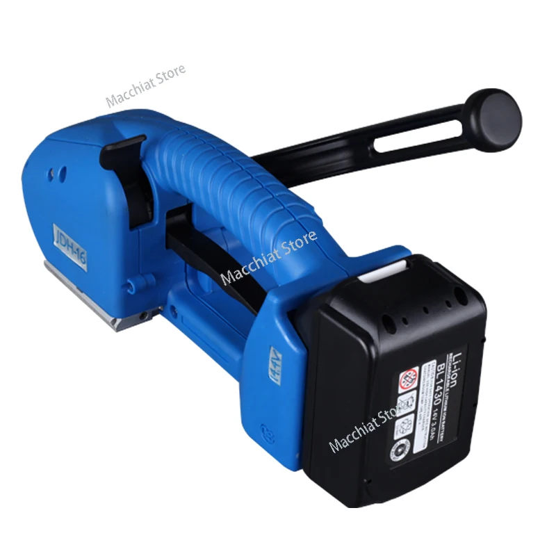 Portable electric baler strapping belt tightening one handheld automatic electric hot melt tightening device