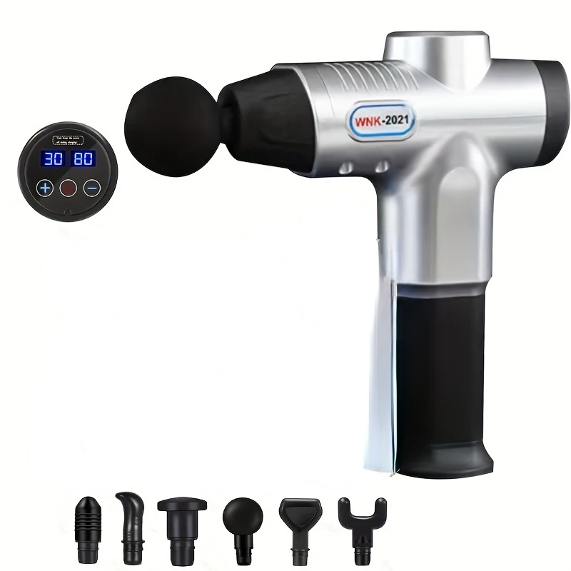 

Professional Massage Gun, 1PC Plastic Unscented Muscle Relaxation Massager with Vibration, Rechargeable Lithium Battery, USB Cha