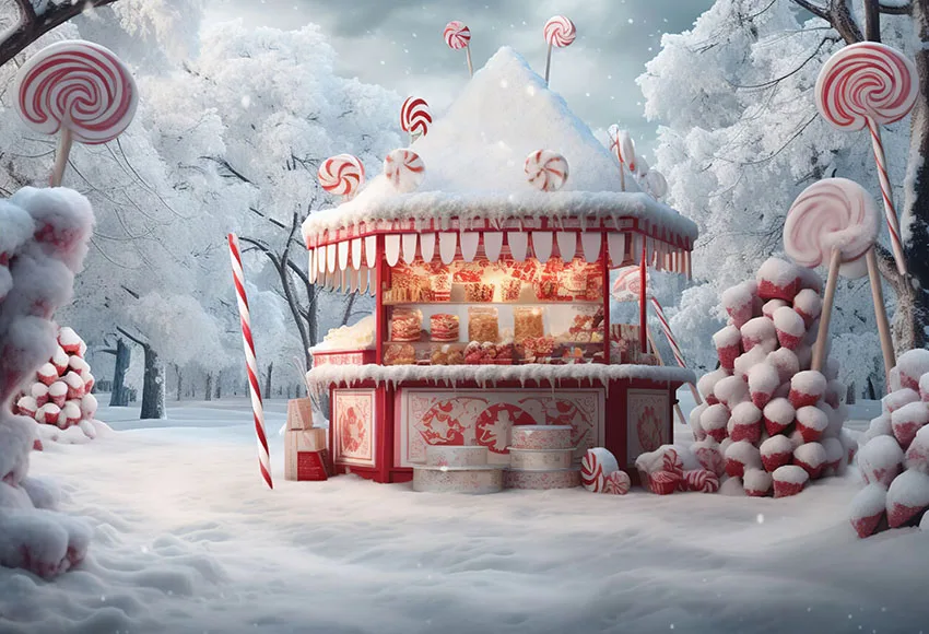 Mehofond-Red Candy Background Photography Stand para crianças, Portrait Studio Photo Prop, festa de aniversário, Natal, inverno, menina, ao ar livre