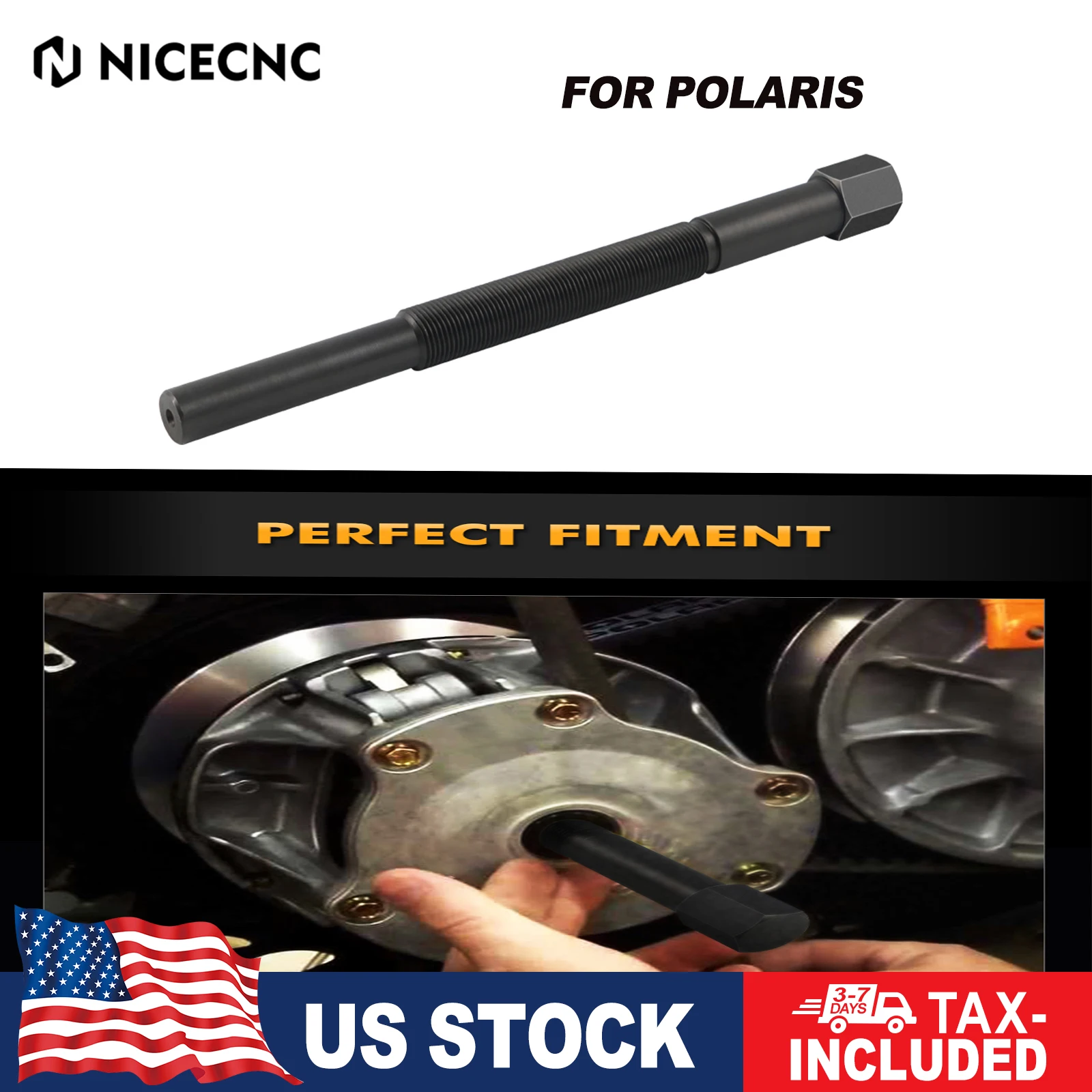 

NICECNC для моделей Polaris, инструмент для снятия съемника сцепления основного привода для Polaris Sportsman 500 570 RZR 1985-2011 OEM 2870506