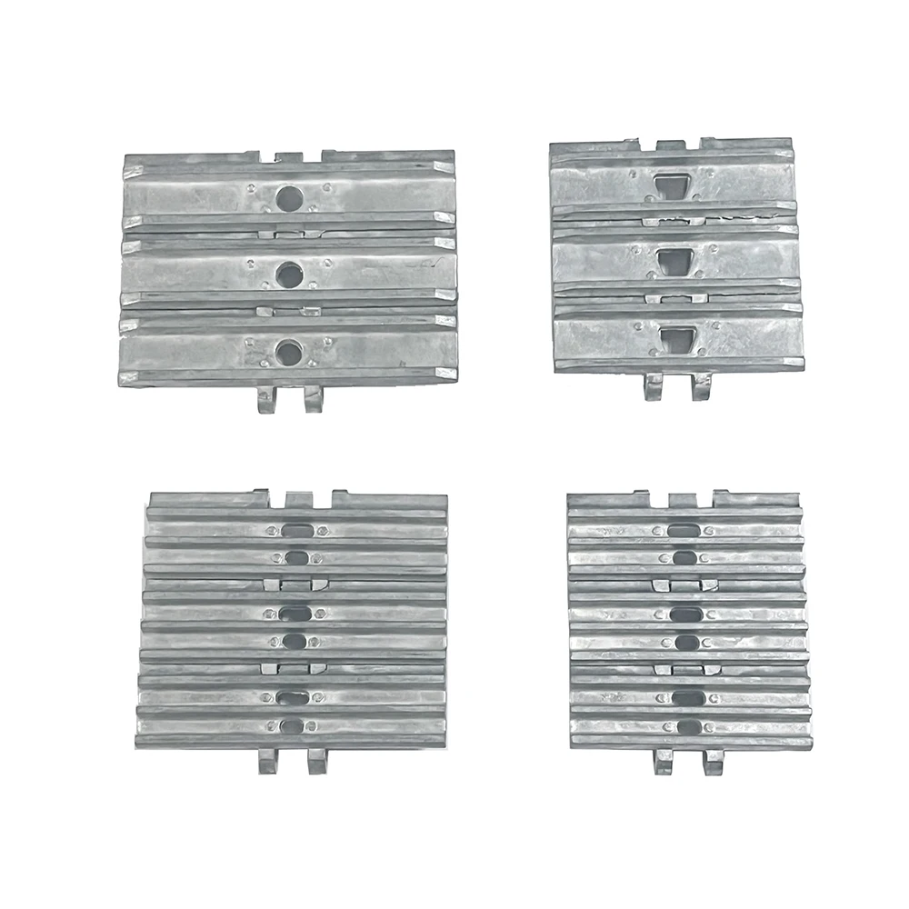 

Aluminum Alloy Track 1/10 1/12 1/14 Used for Hydraulic Excavator Model Metal Track Shoes Track Plate Chain Rail Plate