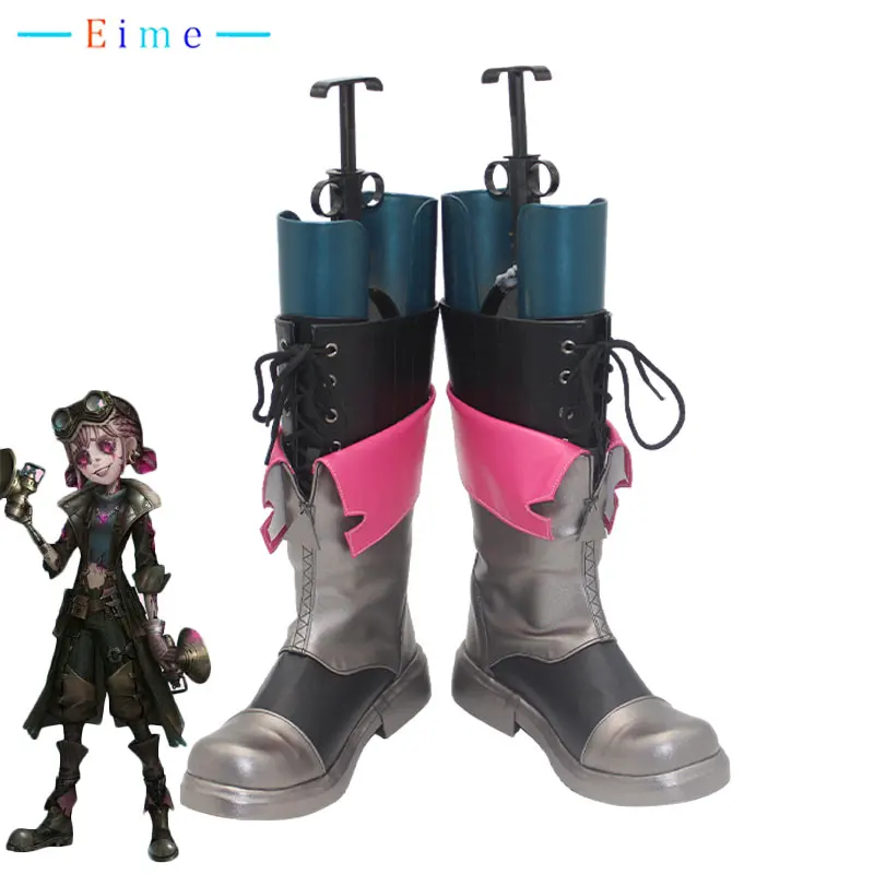 

Game Identity V Cheerleaders Lily Barriere Cosplay Shoes PU Leather Shoes Halloween Carnival Boots Custom Made