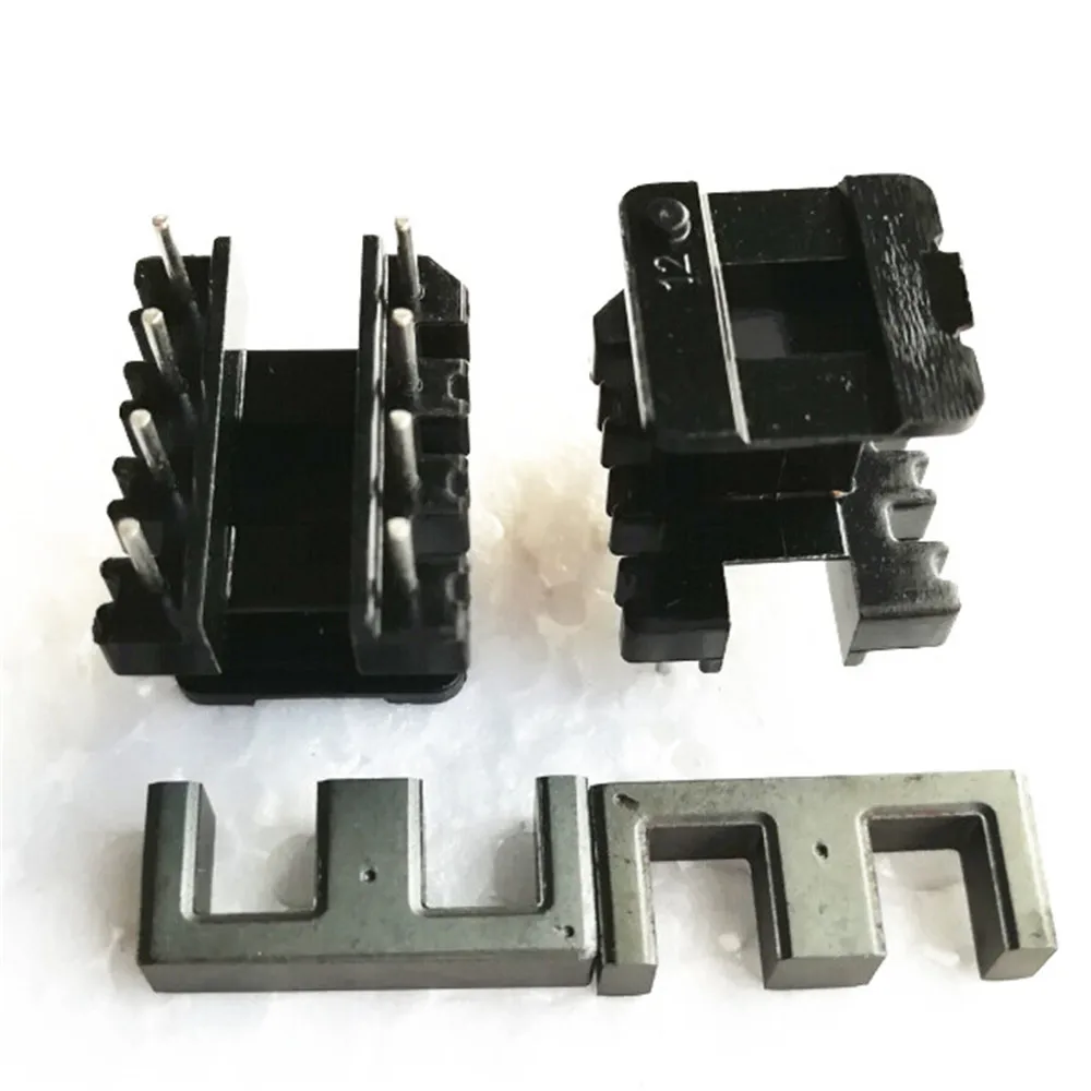 high frequency transformer EE19 ferrite  core  and vertical bobbin DIP 4+4pins  20set/lot free shipping