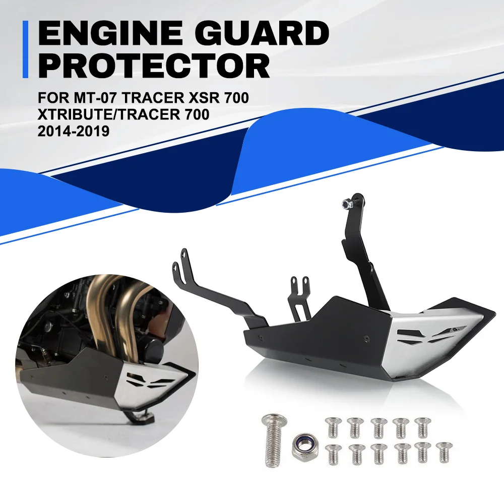 

Front Spoiler Crash Bar Engine Housing Guard Protection For YAMAHA MT-07 Tracer XSR 700 XTribute/TRACER 700 2014-2019 Motorcycle