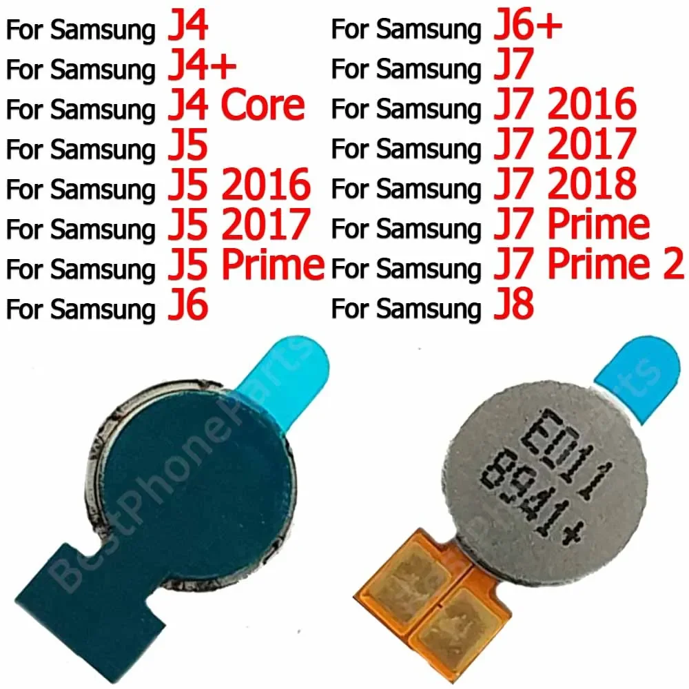 Vibration For Samsung Galaxy J4 Core J4+ J5 2016 J6 Plus J6+ J7 2017 Prime J8 2018 Vibrator Motor Ringer Repair Replacement