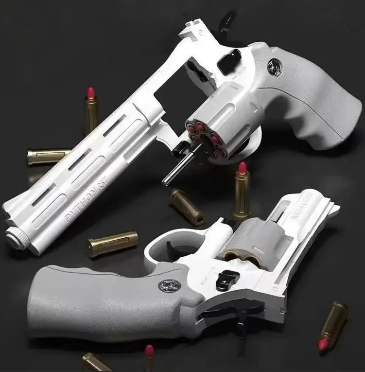 Continuous Fire ZP5 357 Revolver Launcher Spielzeugpistole mit weichen Dartkugeln für CS Outdoor-Spiel, lustige Geschenke für Kinder und Erwachsene – Detail 2
