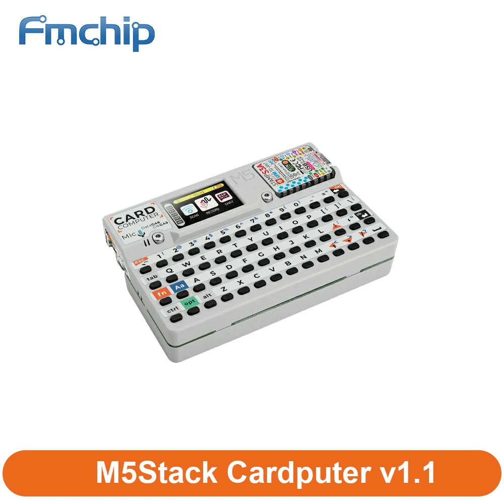

M5Stack Cardputer v1.1 Портативная карта размером ПК 56-клавишная клавиатура 1,14-дюймовый экран Инженерная плата промышленной разработки