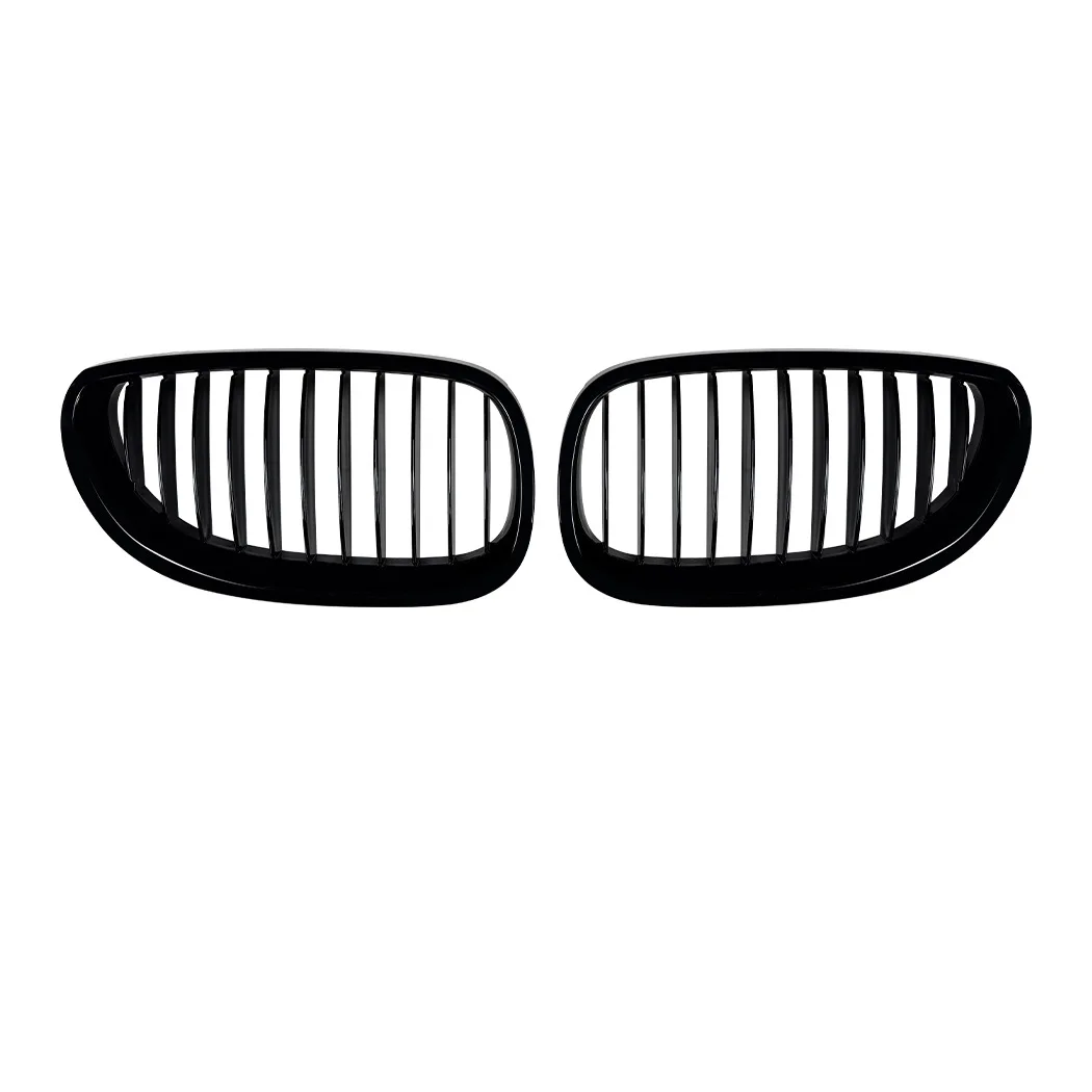 FOR BMW 5 Series E60 E61 523i 525i 528i 530i 535i 540i 550i M Sport 2004-2010 Car Front LED Light Kidney Grille Racing Grill Kit