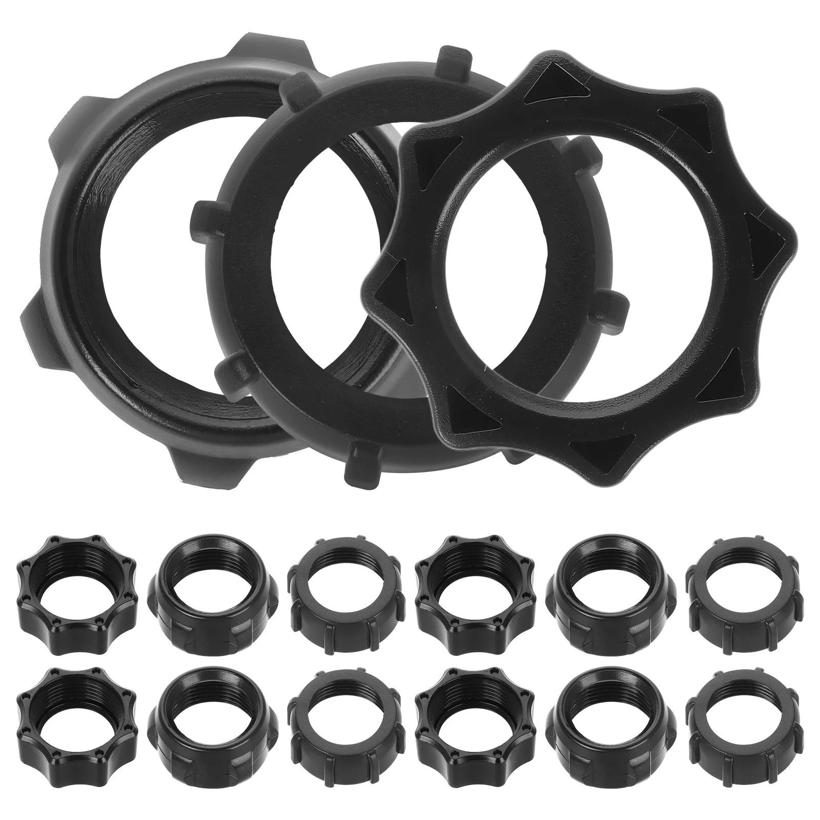 15Pcs -Joint Fixed Adapter Screw Cap Car Mount Tightening Ring Holder Screw-on Bracket Universal Phone Accessory