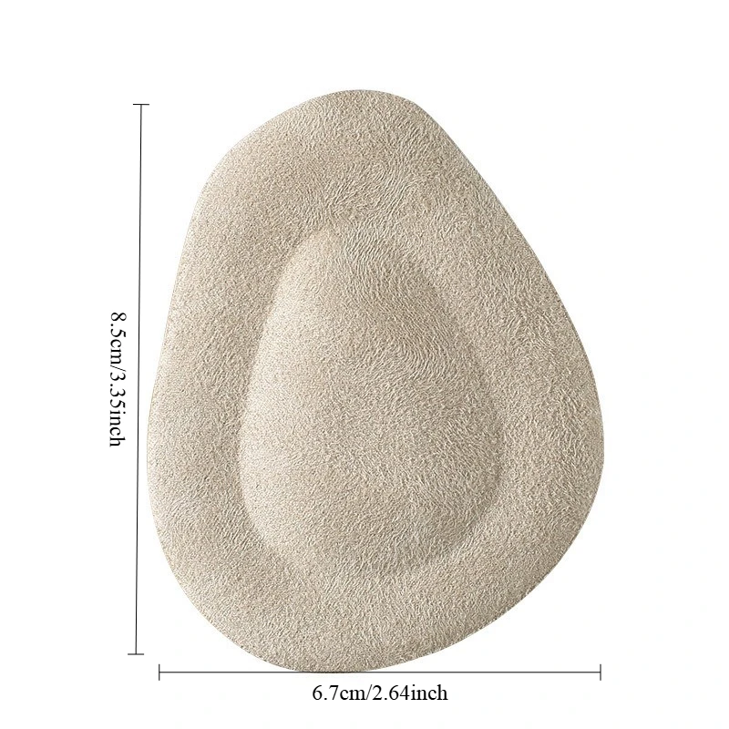 Coussinet avant-pied demi-taille pour femmes, semelle intérieure à talons hauts, épaisse, antidérapante, transparente