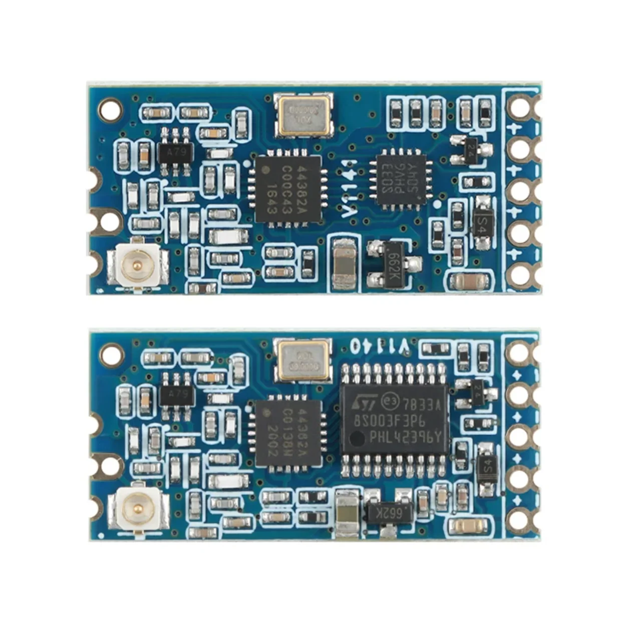 5pcs Wireless Module 433MHz Transceiver 1km Serial Communication Transparent Transmission Data Transfer HC-12-SI4438 Networking