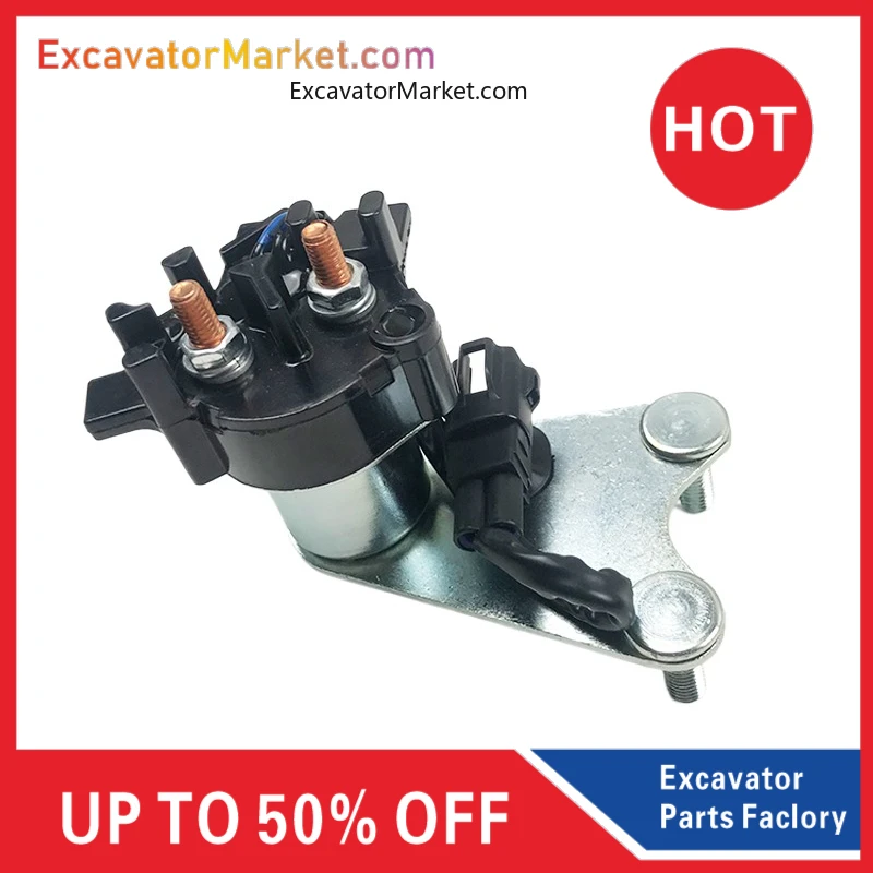 

For Kobelco Sk Kx 200/210/250/260/330/350-8 Start Relay Motor Relay Excavator Accessories High Quality