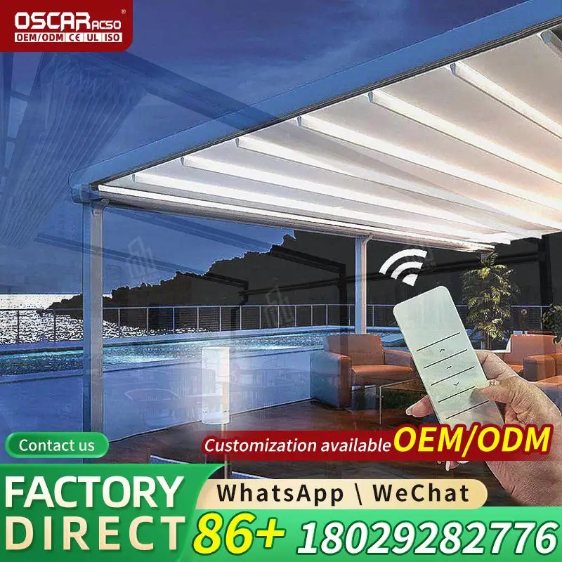 

High Quality Retractable Outdoor Sunshade Classic Style Window Cover for House Made of Aluminum Alloy for Patio Garden Balcony R