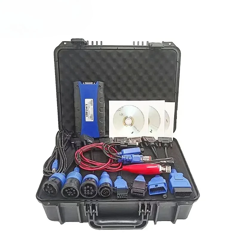 SUNORO لـ N2 NEXIQ 2 USB LINK 2 NEXIQ2 125032 أداة تشخيص الشاحنة لتشخيص الماسح الضوئي للشاحنة الثقيلة USB-Link 2