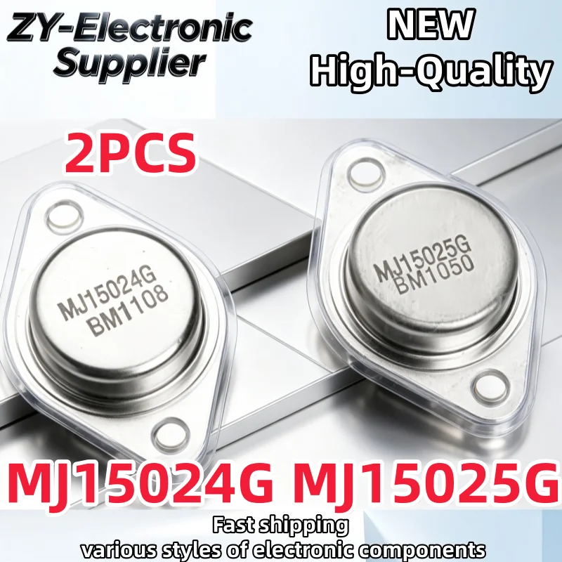 5Pairs/2Pcs Brand New MJ15024 MJ15025 MJ15024G MJ15025G TO-3 Best Quality In Stock