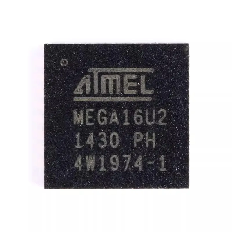 2 قطعة العلامة التجارية الجديدة الأصلي ATMEGA16U2-MU QFN-32 متحكم 8 بت متحكم AVR 512x8