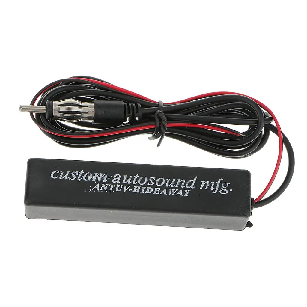Universal Stereo Radio FM Amplified Antenna 12V for Car Auto Truck Vehicle