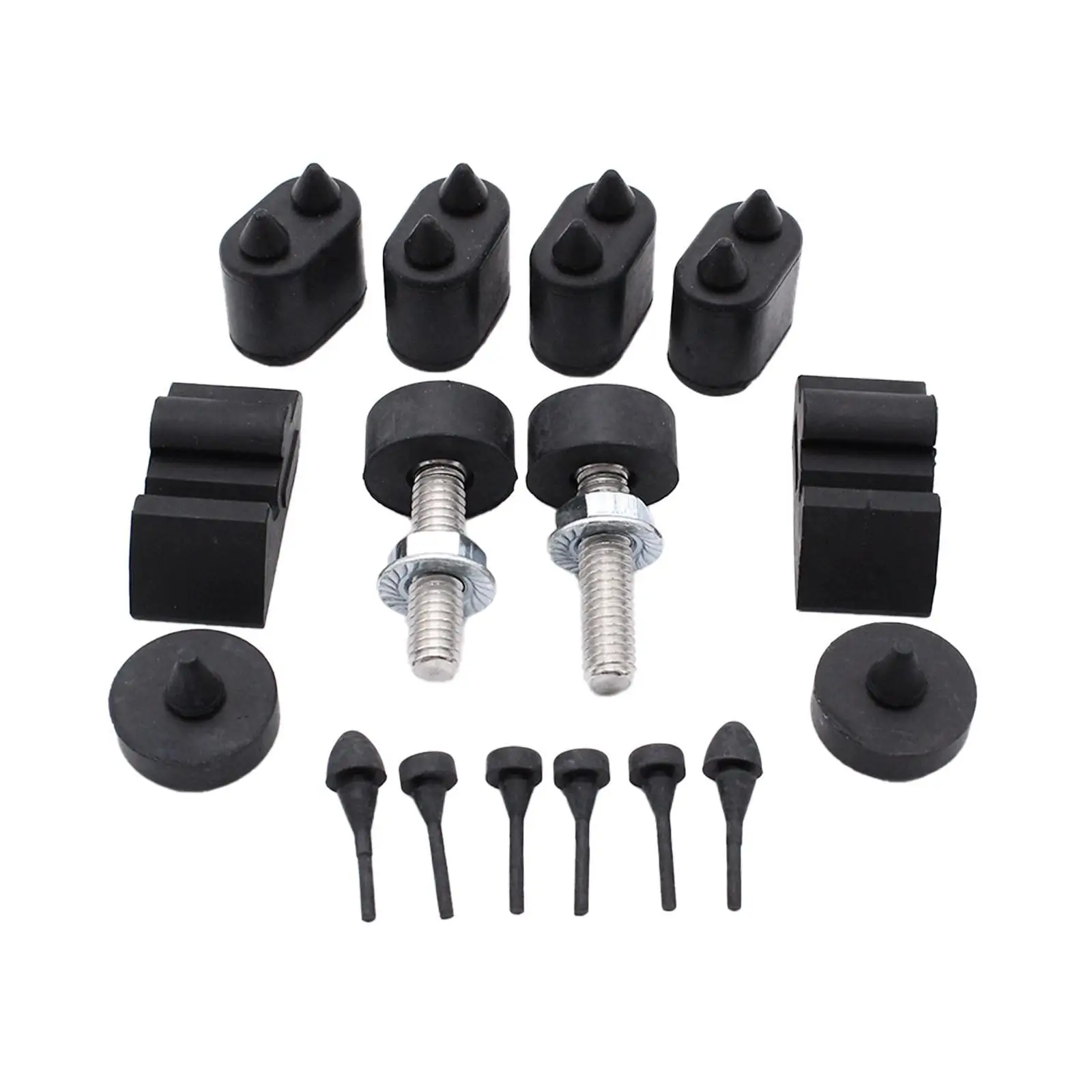 Rubber Stopper Kit Hood Adjusters Garage Assembly for Camaro 67 68 69