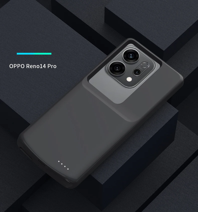 battery charger case For OPPO Reno 14 13 12 11 Pro Portable Power Bank charging Cover ForOPPO Reno 10 9 Pro  Power Case bateria