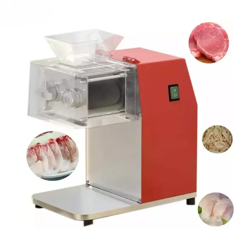 Commercial Electric Meat Slicer Grinder Vegetable Cutter Shred Machine 850W Home Automatic Food Chopper Chipper