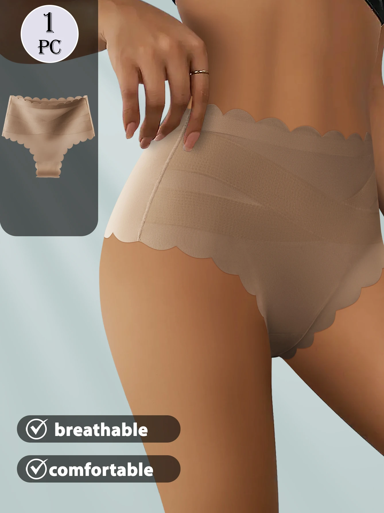 

Женские бесшовные трусики с эффектом утяжки живота, с перекрестной передней частью, волнистым краем, подтягивающие ягодицы, из дышащей мягкой ткани, для повседневной носки, в индивидуальной упаковке