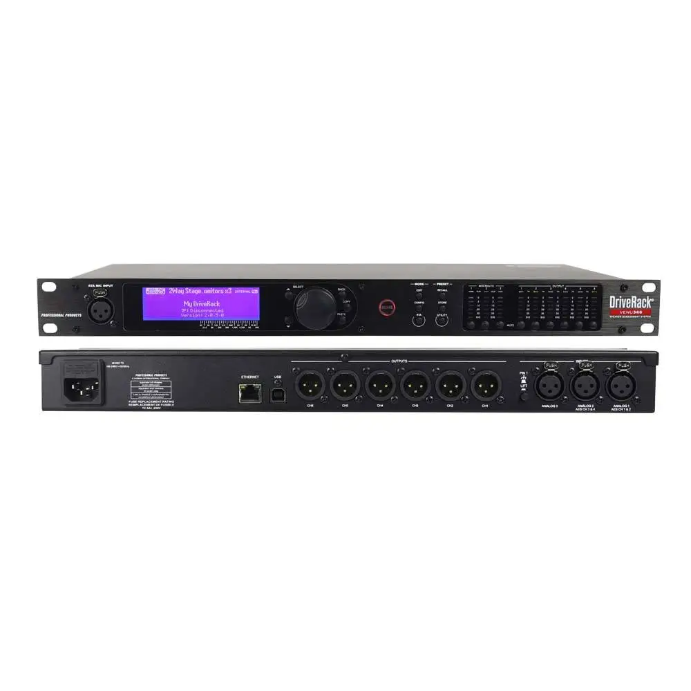 DriveRack Venu360 Professional Audio Processor for Live Sound System Management and Speaker Optimization Hot Sale