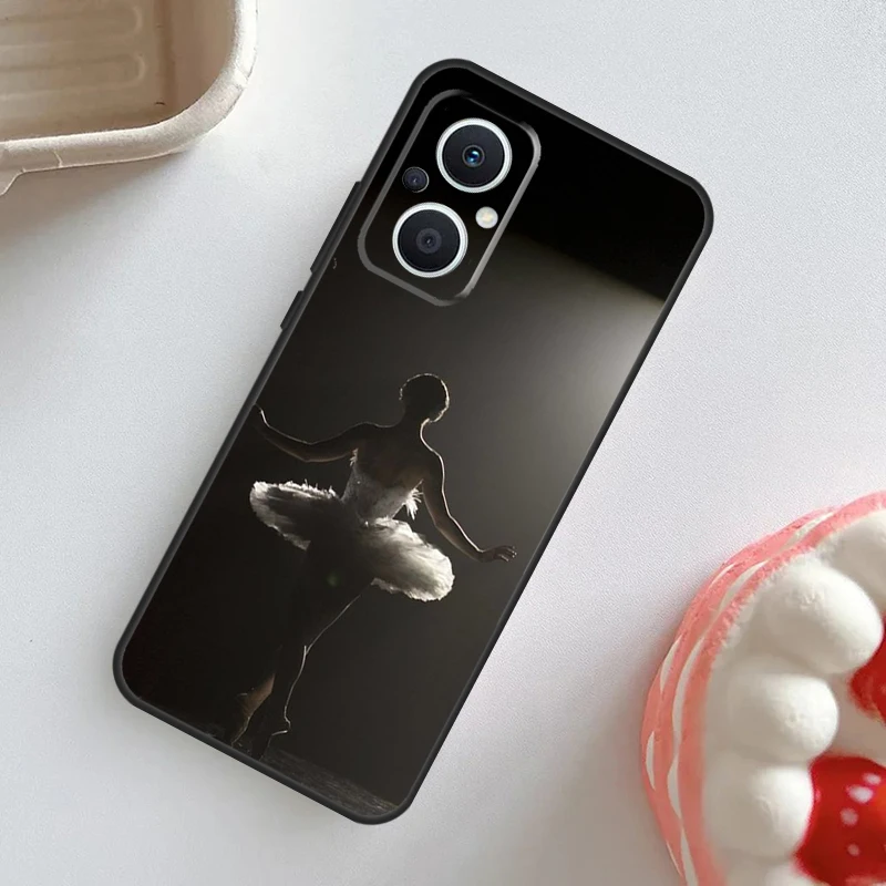 Ballet Ballerina Dancer Case For OPPO Reno 11F 8T 4Z 5Z 4 6 7 8 5 Lite 10 Pro OPPO Find X2 X3 Lite X5 X6 Pro Cover