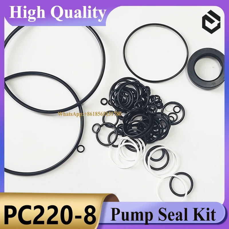 PC220-8 PC228 PC300-3 PC300-5 PC400-3 PC400-5 Hydraulic Pump Seal Kit Repair Seal Kit for Excavator Main Pump Seal